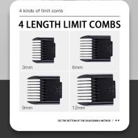 Cortadora de pelo eléctrica profesional para mascotas, máquina de aseo recargable para cortar el pelo de animales, afeitadora para perros y gatos - details 5