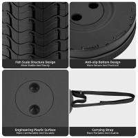 Sillas de camping de playa extensibles, ligeras, plegables, de plástico portátil, VIES, sillas de pesca y senderismo - details 6