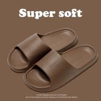 Zapatillas de mujer a la moda, Sandalias planas de verano, zapatillas de baño ligeras de EVA para el hogar, tobogán de interior para masaje para parejas, zapato de ducha 2024 - details 9