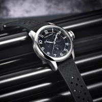 Reloj de Cuarzo Multifunción PAGANI DESIGN 2024 Resistente al Agua 100M, Vidrio de Zafiro, Correa de Cuero Elegante para Hombres - details 8