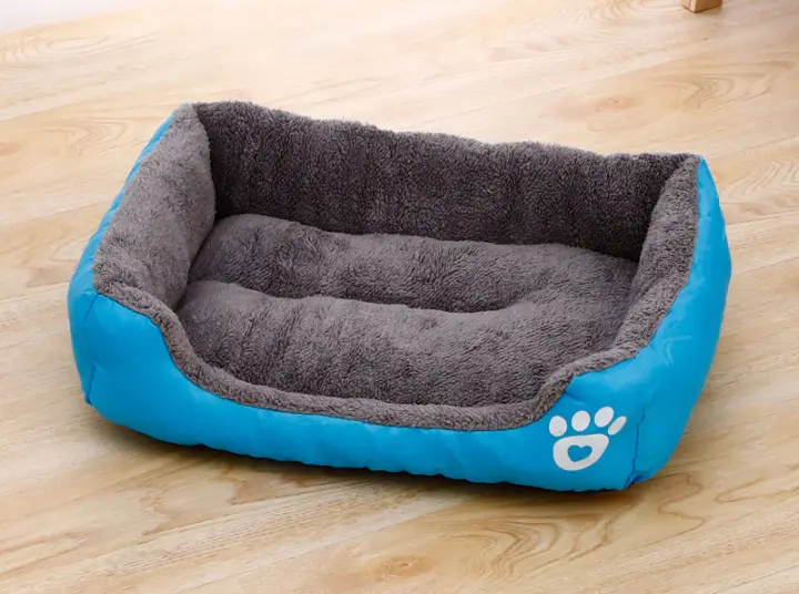 Cama de felpa lavable para perro, cesta grande, sofá cama cálido, nido para mascotas, alfombrilla para dormir - 1