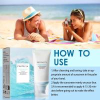 Protector solar hidratante a base de agua para la piel Aislamiento antiadherente Ligero Blanco suave 50 ml - details 6