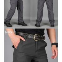 Pantalones De Ciudad Para Hombre Cargo Resistentes Al Agua Y Algodón Pantalones Casuales Multi-bolsillos Y Secado Rápido - details 22
