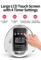 SUN X11 MAX-esmalte de Gel profesional para manicura, lámpara LED UV de 132W, con Sensor automático - details 2
