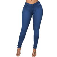 Vaqueros desgastados de mujer Pantalones lápiz Tallas grandes - details 7