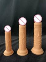 Empaque privado, consolador realista Sexy, pene de silicona suave con ventosa, tapón Anal vaginal para adultos, Juguetes sexuales para masturbadores femeninos - details 10