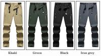 Pantalones de Senderismo Tácticos Ligeros para el Verano Pantalones Casuales de Moda para Hombres con Múltiples Bolsillos y Rápido Secado - details 7