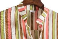 Camisa de manga corta con estampado de cuello hawaiano para hombre, forro floral, 2020 - details 24