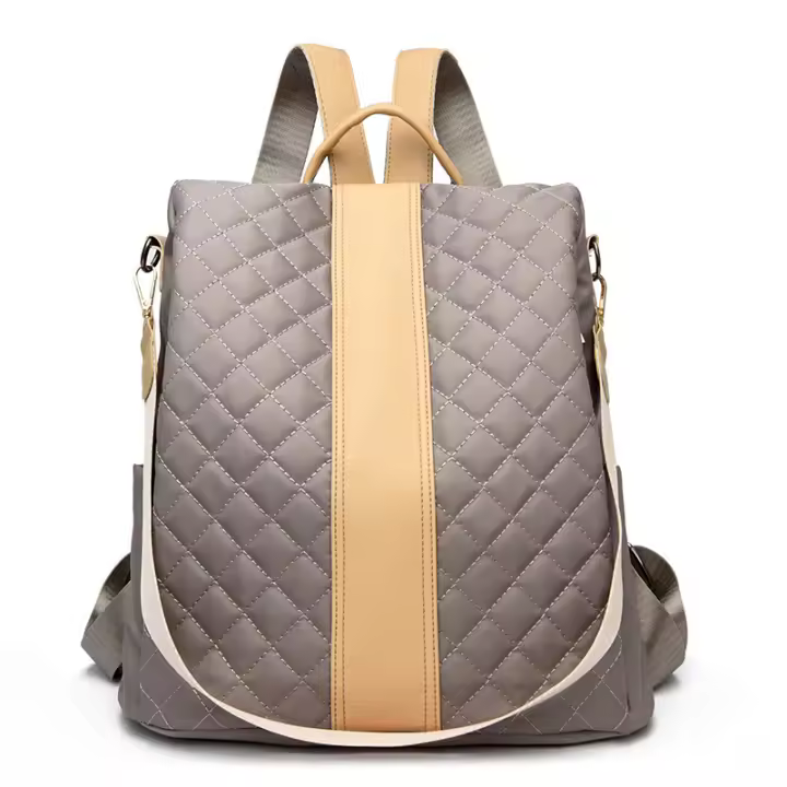 Mochila para mujer 2025 nueva Mochila de gran capacidad para mujer Mochila informal de tela Oxford ligera para mujer Bolso para mujer - 1