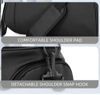 Bolsa de lona deportiva para tenis de mesa con paquete de zapatos, bolsas para gimnasio, Fitness, Yoga, natación al aire libre, Camping, senderismo, equipaje, bolso de mano - details 9