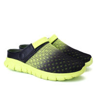 Verano pareja de hombres y mujeres cambia gradualmente sandalias de gran tamaño zapatillas de malla casual agujero zapatos de playa media zapatillas - details 22