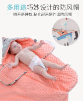 Saco de dormir cálido para recién nacidos de doble propósito engrosado de otoño e invierno de algodón puro - details 8