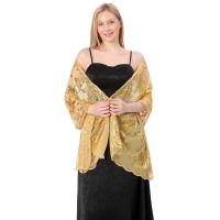Vestidos de noche para dama de honor, chal de moda para fiesta de boda, capa de señora, envolturas nupciales con lentejuelas - details 4