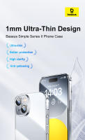 Baseus-funda transparente de silicona TPU para iPhone, carcasa fina y suave, antiamarilla, ultrafina, para iPhone 16 Pro Max - details 0
