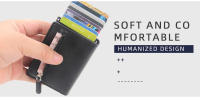 Cartera de Cuero de Calidad para Hombre, Cartera RFID Antirrobo, Billetera para Hombre,regalos para hombres - details 14