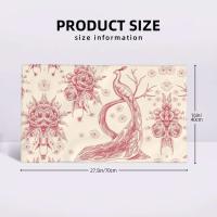 Toile De Jouy Toalla Algodón Francés Azul Marino Baño Ducha Deportes Yoga Toallas - details 132