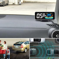 Kit de Sensor de estacionamiento de Radar múltiple, sistema de pantalla LED Parktronic, asistente de Detector de Monitor de respaldo, alarma de Sensor 4/6/8 - details 11
