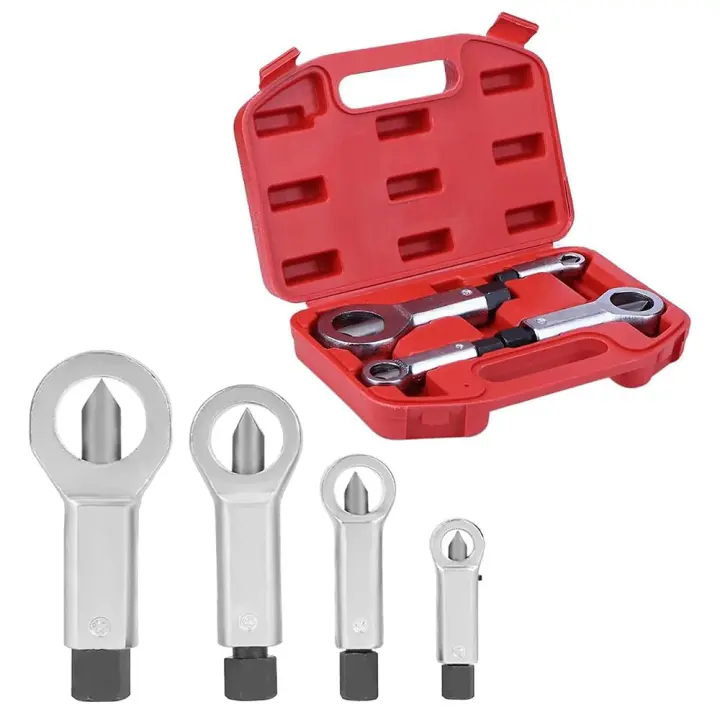 Rompenueces de Metal, Rompenueces de Metal, Rompenueces Manual a Presión, Herramienta Extractora Rompenueces - 1