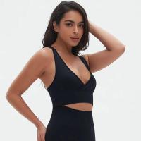 Sujetador sin costuras con exterior de nailon, ideal para yoga y estiramientos. Hecho en China. - details 2