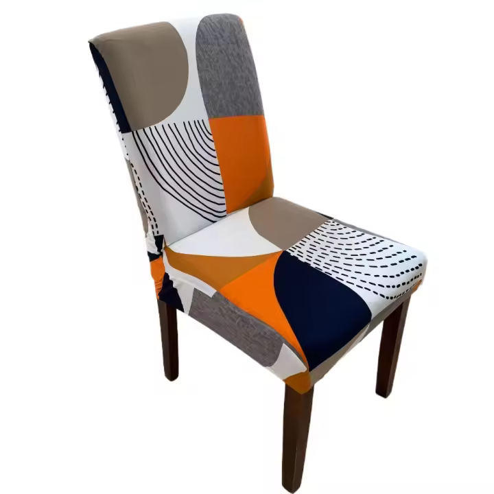 Fundas de Silla Duraderas Paquete de 4 Diseño Protector para Cocinas, Restaurantes y Hogares - 1