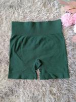 Pantalones cortos deportivos de yoga transpirables sin costuras para mujer, ajuste cómodo deportivo, ropa elástica para entrenamiento y fitness - details 16