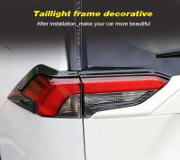 Accesorios de Luz Trasera para Toyota RAV4 XA50 2 Marco ABS Cromado - Modificación Exterior de Alta Gama - details 0