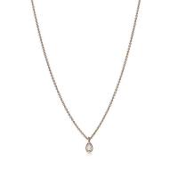 ΤΙΦΑΝΗ Elsa Peretti ®   Diamantes por yarda ™   Collar, collar con colgante en forma de pera con incrustaciones de oro rosa de 18 quilates - details 2