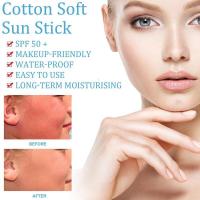 1 unidad de barra de algodón suave, corrector Natural, protección solar, crema protectora para la piel, cuidado coreano - details 7
