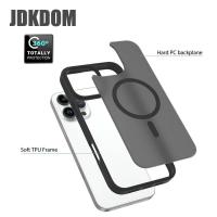 JDKDOM Funda Magnética Inalámbrica con Carga para Teléfono Pro Max, Carcasa Protectora Antigolpes para iPhone 16 Plus 16E - details 3