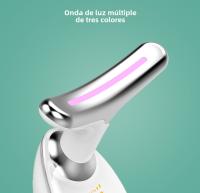 Masajeador de belleza, Instrumento de limpieza con luz en color, Lifting facial de Microcorriente y Reafirmante - details 3
