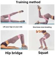 Banda de Resistencia de Yoga Engrosada Cinturón de Entrenamiento de Fitness para Levantamiento de Cadera y Cintura Hecho en China - details 1