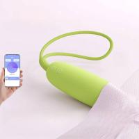 Bola de estimulación de salto de silicona mujeres juguetes de placer USB carga 7 frecuencia privacidad masajero huevo - details 1