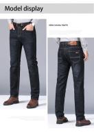 Nuevos Pantalones vaqueros clásicos para Hombre, Pantalones vaqueros para Hombre, Mannen para Hombre, monos de mezclilla negros suaves para motorista, Pantalones para Hombre, talla 32-38 - details 3
