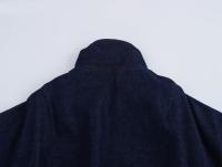 Estilo nuevo Ropa de mujer Chaqueta vaquera a rayas con patchwork Jeans decorados con cinturón lateral - details 13