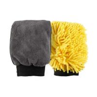Guantes de microfibra impermeables para cepillo con detalle de cera de espesor de lavado - details 3