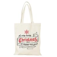 Bolsas de tela, regalo de Año Nuevo, Feliz Navidad, bolso personalizado, bolso de mujer de dibujos animados, bolso de mano para hombre, bolsos de lona, ​​comprador ecológico para mujer - details 9