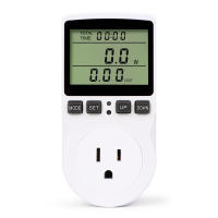 Medidor de potencia de CA, voltímetro Digital LCD, vatímetro de consumo, medidor de energía eléctrica, Monitor Analizador de coste KWH, enchufe de la UE - details 9