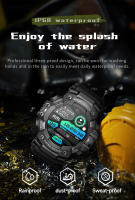 Relojes inteligentes hombre Bluetooth llamadas Fitness ritmo cardíaco presión arterial exterior deporte mujer reloj impermeable - details 12