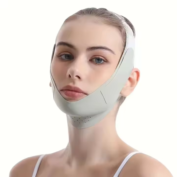 Moldeador de Cara V E Delgado Herramienta de Cuidado de la Piel de Belleza para Levantar el Prominorio de la Boca y las Mejillas Anti-Arrugas Masajeador Facial - 1