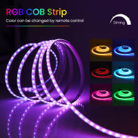 Tira de Luces LED RGB, cinta de diodo Flexible, DC5V, COB, USB, Bluetooth, Control por aplicación, 180LED/m, 5MM, PCB, retroiluminación de TV - details 8