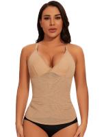 MISSMOLY, sujetador incorporado para mujer, camisola moldeadora, Control de barriga, moldeador de cuerpo, ropa interior adelgazante, corsé de compresión, corpiño, camisetas sin mangas - details 9