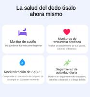 Anillo Inteligente Rastreador de Fitness para Mujeres Hombres, Anillo de Fitness con Múltiples Modos Deportivos, Monitor de Ritmo Cardíaco, Oxígeno en Sangre y Sueño, Contador de Pasos y Calorías para Teléfonos Android iOS - details 2