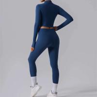 Conjunto de Yoga sin Costuras para Mujer Top de Entrenamiento, Shorts, Bra - details 3