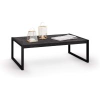 Centro de lujo, color madera rústica, aglomerado y melamina/hierro, mesa de centro para salón, mesa de centro baja - details 14