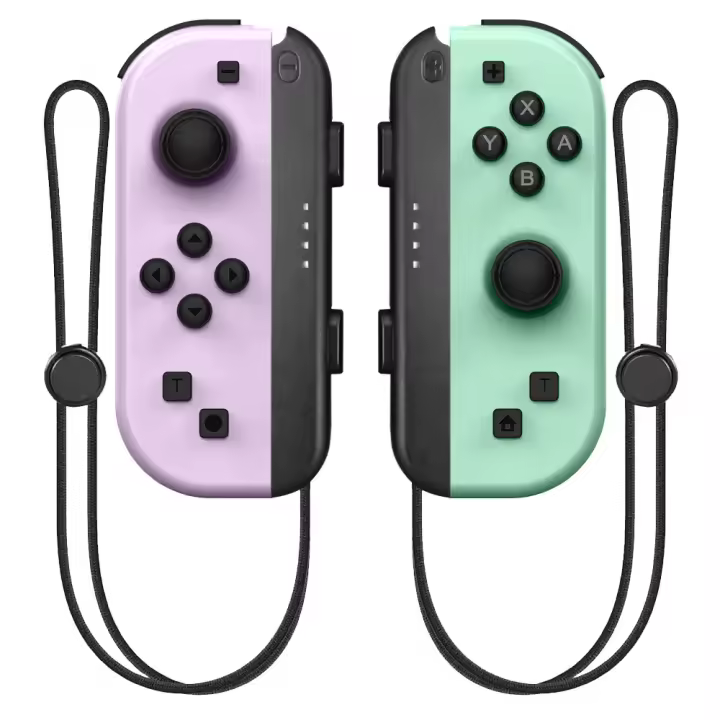Controlador inalámbrico para Switch LITE OLED Bluetooth Gamepad Joypad Joystick with Mango Izquierdo y derecho Gyro de 6 ejes with Consola de Juegos Trobo Wake Up - 1