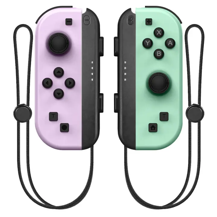 Controlador inalámbrico para Switch LITE OLED Bluetooth Gamepad Joypad Joystick with Mango Izquierdo y derecho Gyro de 6 ejes with Consola de Juegos Trobo Wake Up - 1