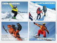 Kapvoe-gafas fotocromáticas de nieve para hombre y mujer, máscara antiniebla para Snowboard, protección UV400, Invierno - details 9