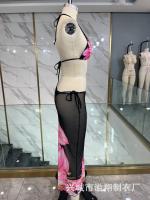 Nuevo estilo sexy traje de baño de tres piezas Charm Lily edición impresa personalizada - details 10