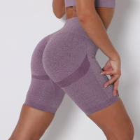 Hamidou de Yoga mujeres Yoga Leggings cortos Fitness pantalones cortos de gimnasio pantalones cortos de ciclismo - details 4