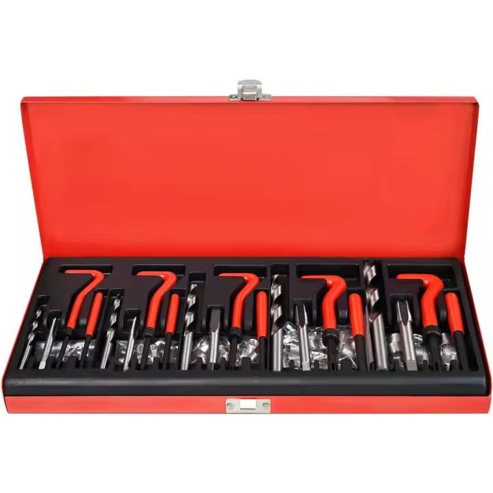 UISEBRT Juego de reparación de manetas 131 piezas, motor de coche, M5, M6, M8, M10, M12, tapones roscados - 1